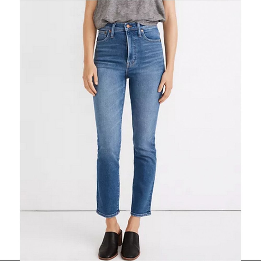 Madewell The Perfect Vintage Jean in Englewood Wash - Petite 28P